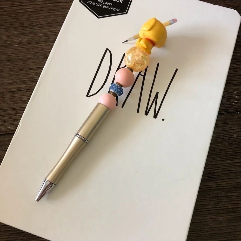 Disney Doorables: Up: Dug handmade beaded pen